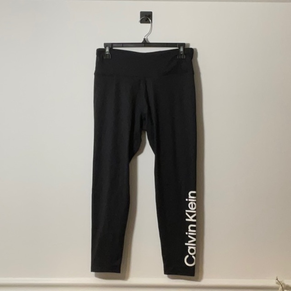 Calvin Klein Black Leggings with Logo
